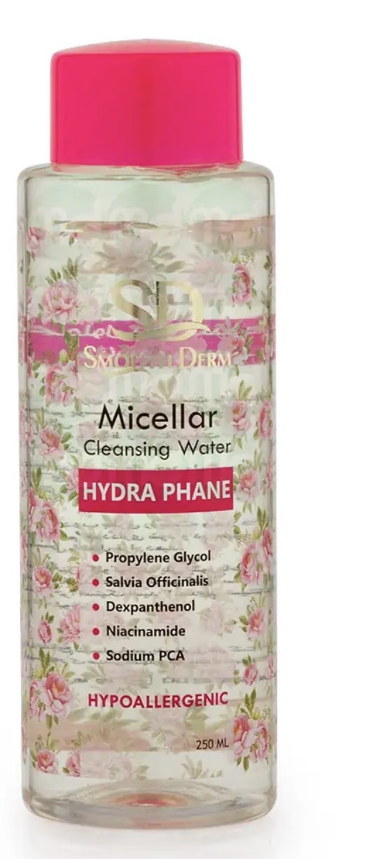 میسلار واتر پوست خشک و حساس اسموت درم 250ml
